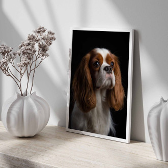 Cavalier King Charles Španiel realistic