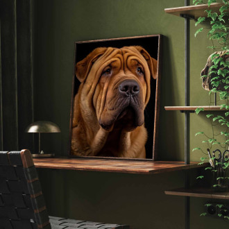 Čínský Shar-Pei realistic