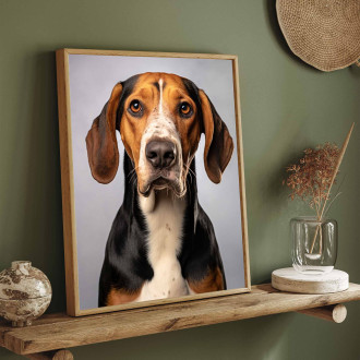 Treeing Walker Coonhound realistic