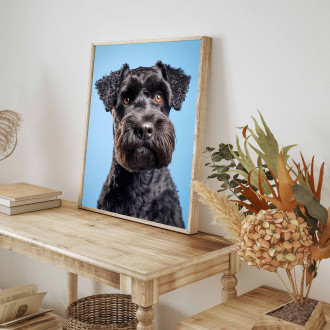 Kerry Blue Terrier realistic