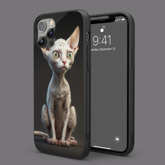 Cornish Rex mačka animovaná
