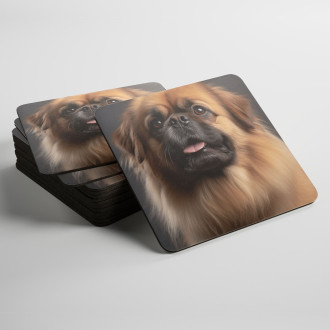 Podtácky Pekinéz realistic