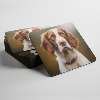 Podtácky Welsh Springer Spaniel realistic