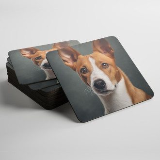 Podtácky Basenji realistic