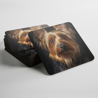 Podtácky Silky Terrier realistic