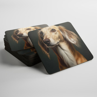 Podtácky Saluki realistic