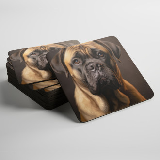 Podtácky Bullmastiff realistic