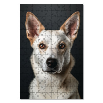 Drevené puzzle Kanaánský pes realistic