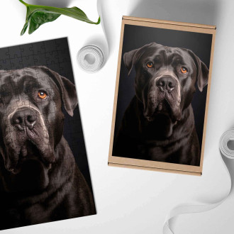 Drevené puzzle Cane Corso realistic