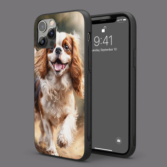 Cavalier King Charles Španiel akvarel