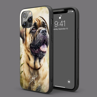 Bullmastiff akvarel