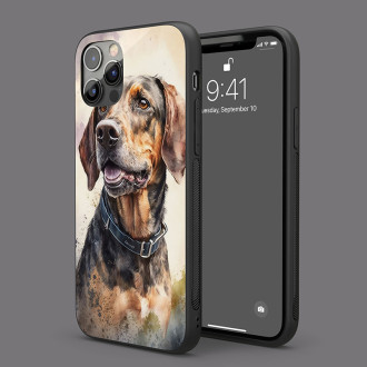 Plott Hound akvarel