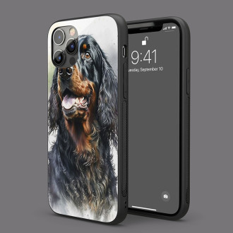 Gordon Setter akvarel