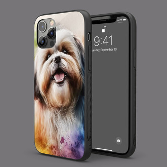 Lhasa Apso akvarel
