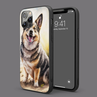 Švédsky Vallhund akvarel