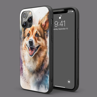 Nórsky Lundehund akvarel