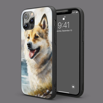Nórsky Buhund akvarel