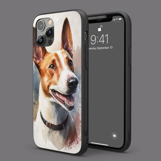 Basenji akvarel