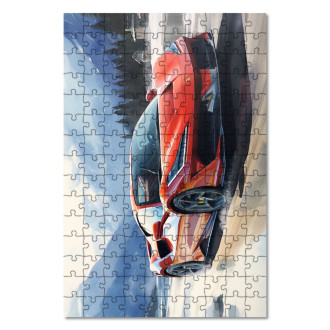 Drevené puzzle Ferrari F50