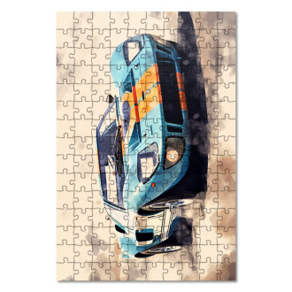 Drevené puzzle Ford GT40 1