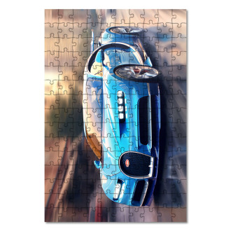 Drevené puzzle Bugatti Chiron