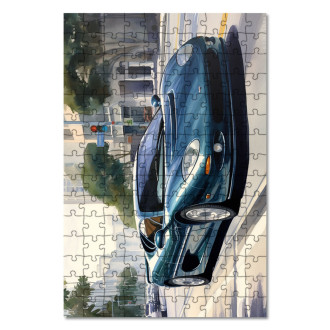 Drevené puzzle Jaguar XJ220 1