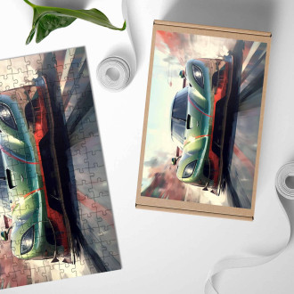 Drevené puzzle Koenigsegg Jesko