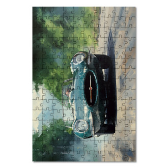 Drevené puzzle Jaguar XKSS