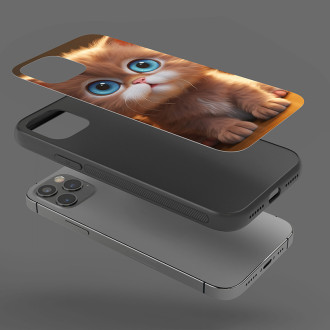 Kryt na mobil Roztomilá animovaná mačka 1