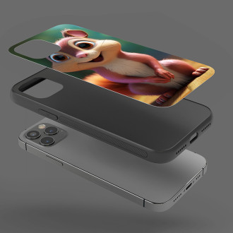 Kryt na mobil Roztomilá animovaná veverička