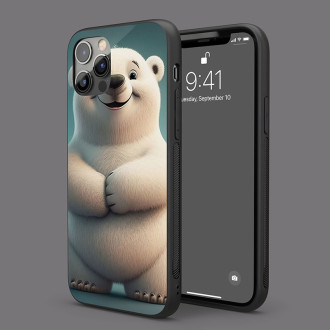 Kryt na mobil Roztomilý animovaný ľadový medveď