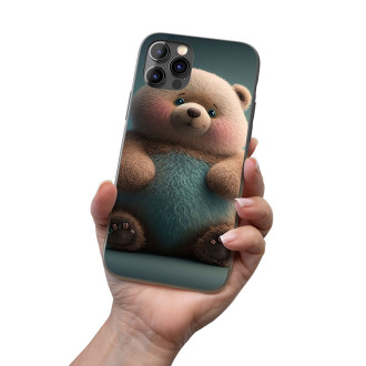 Kryt na mobil Roztomilý animovaný medvedík 1