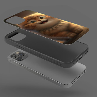 Kryt na mobil Roztomilá animovaná mačka 3