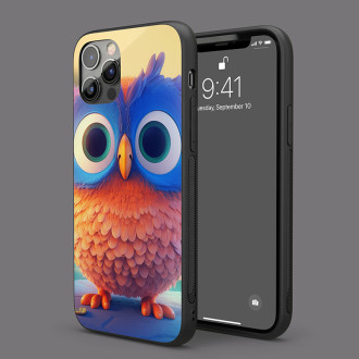 Kryt na mobil Roztomilá animovaná sova 1