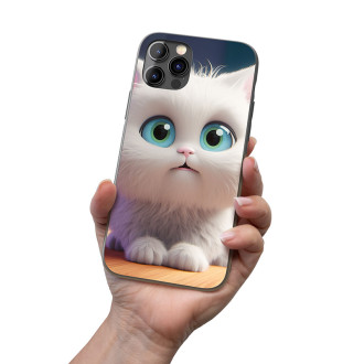 Kryt na mobil Roztomilá animovaná mačka 2