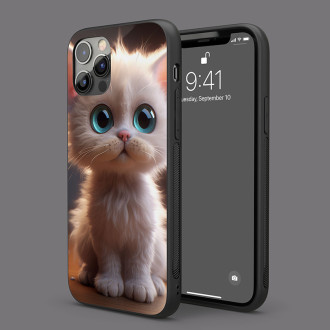 Kryt na mobil Roztomilá animovaná mačka