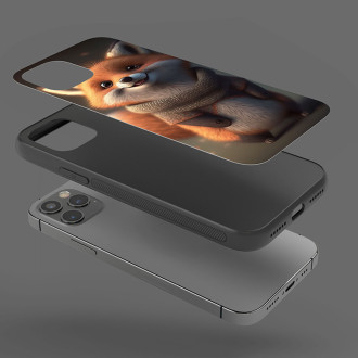 Kryt na mobil Roztomilá animovaná líška 1