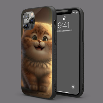Kryt na mobil Roztomilá animovaná mačka 3