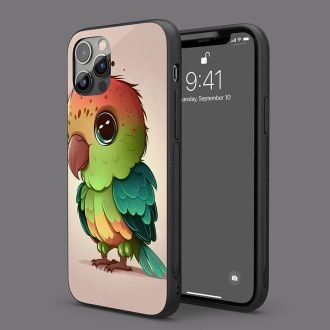 Kryt na mobil Kreslený papagáj