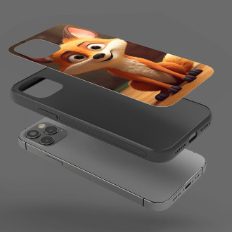 Kryt na mobil Roztomilá animovaná líška