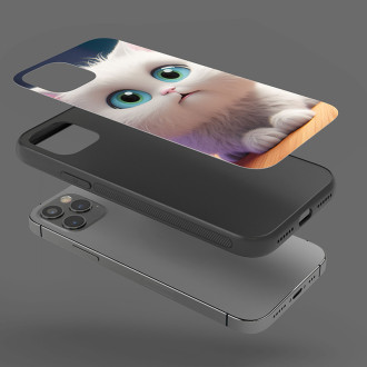 Kryt na mobil Roztomilá animovaná mačka 2