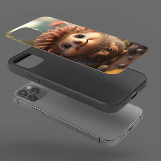 Kryt na mobil Roztomilý animovaný ježko 2