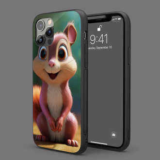Kryt na mobil Roztomilá animovaná veverička