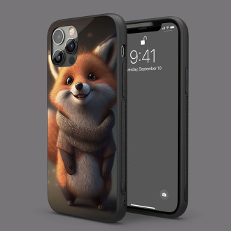 Kryt na mobil Roztomilá animovaná líška 1