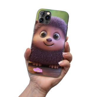 Kryt na mobil Roztomilý animovaný ježko 1