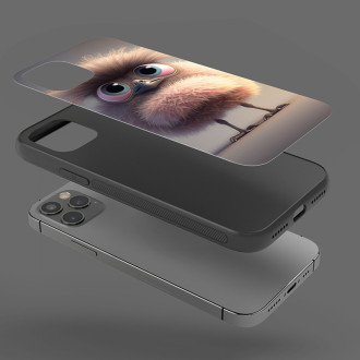 Kryt na mobil Roztomilý animovaný pštros 1