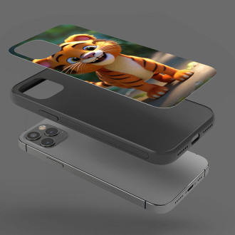 Kryt na mobil Roztomilý animovaný tiger