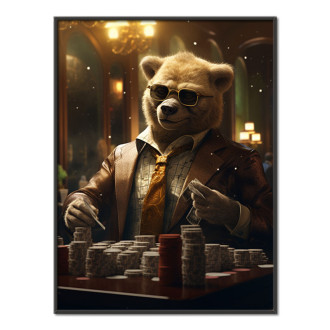 medveď v kasíne