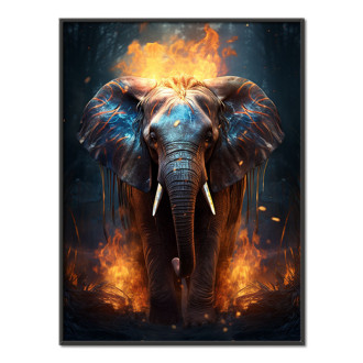 slon v ohnivej džungli