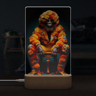 Lampa kvetinový raper